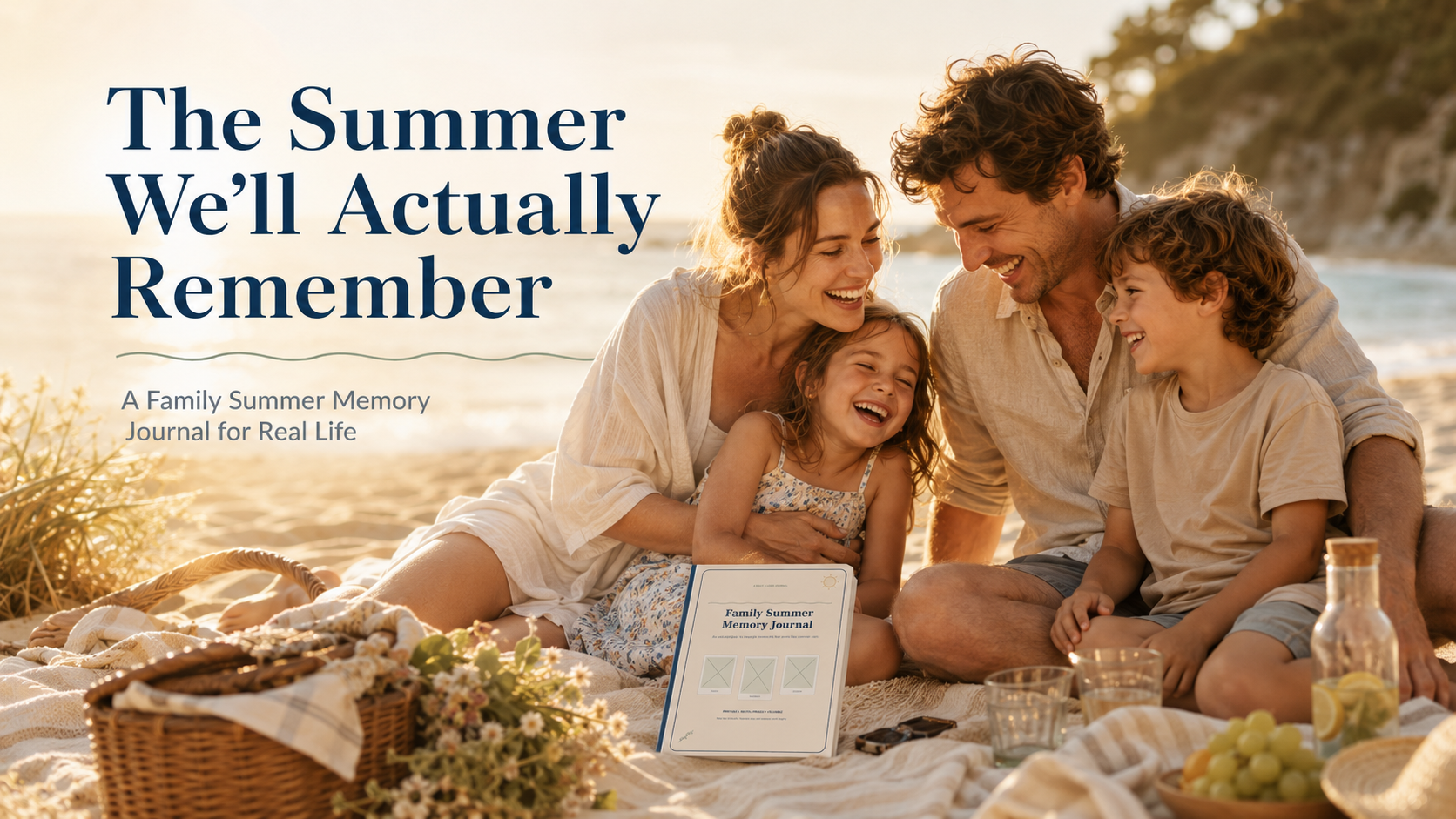 Family Summer Memory Journal: A Simple Keepsake for Real Family Life